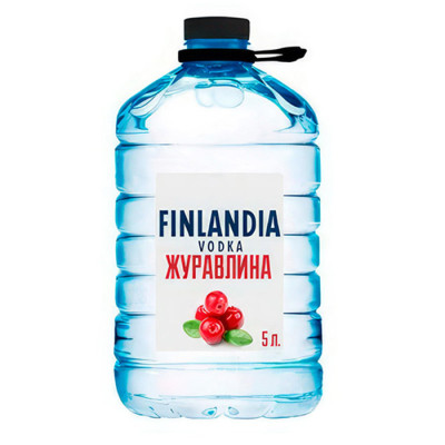 Горілка Фінляндія Журавлина 5 літрів